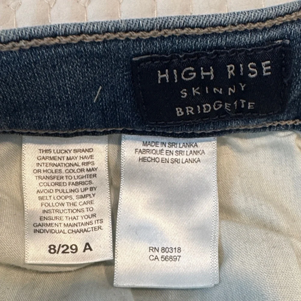 Lucky Brand Light Blue Women Jeans #bluejeans #niceass - Picture 4 of 4